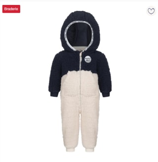 Combinaison Reebok en Sherpa mixte bébé à 4,99€