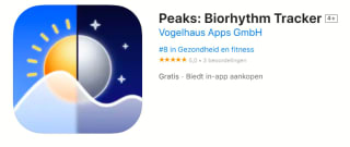Peaks: Biorhythm Tracker gratis voor Ios