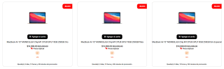 Macbook Air 13" M1 256GB por $14,999 en MacStore