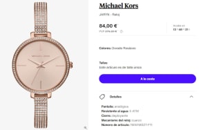 Reloj para Mujer Michael Kors JARYN por 84€