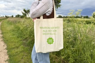 Gratis linnen tas op te halen in Land van Cuijk