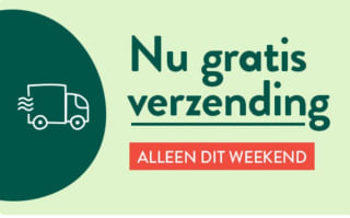 Alleen dit weekend gratis verzending vanaf €10 bij Holland and Barrett