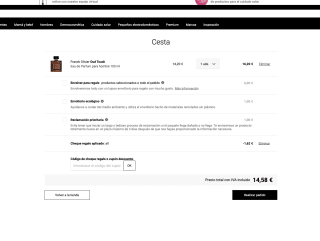 Franck Olivier Oud Touch Eau de Parfum 100ml por solo 14,58€