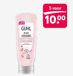 Alle Guhl producten 3 voor €10 bij de Etos