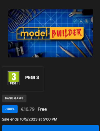 Model Builder gratis bij Epic games