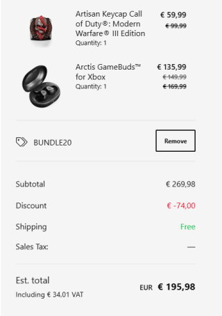 20% extra korting op de sale tot 40% bij Steel Series