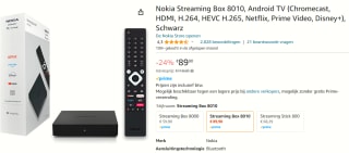 Nokia Streaming Box 8010 voor €89,90 bij Amazon