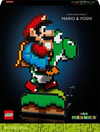 LEGO Super Mario World - Mario en Yoshi voor €77,99 bij Bol
