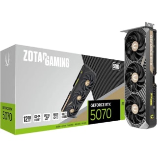 Tarjeta gráfica Zotac Gaming GeForce RTX 5070 Solid OC 12GB GDDR7 por 602,44€