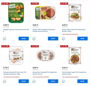 Promociones y Ofertas Alternativa Vegetal en Carrefour.