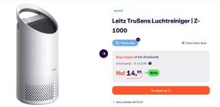 Leitz TruSens Z-1000 Luchtreiniger voor €14,95 bij Ibood