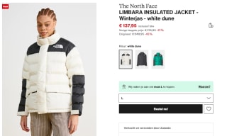 THE NORTH FACE Winterjas 'LIMBARA' voor €137,95 bij Zalando