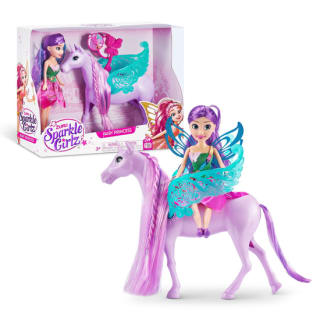 Sparkle Girlz: Juego de muñeca de Princesa de Hadas con Unicornio por 7.99€