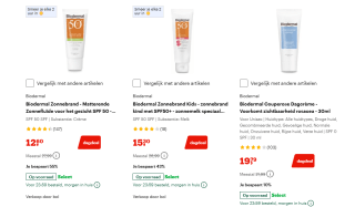 Tot 55% korting op alles van Biodermal bij Bol