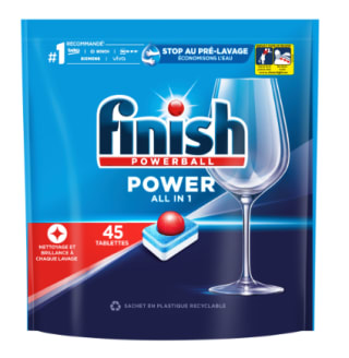 Lot de 2 paquets de tablettes lave vaisselle Finish à 6,15€