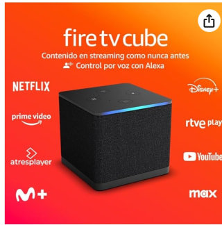 Amazon Fire TV Cube (Última generación) Reproductor multimedia en streaming por 129,99€