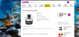 Bola de Nieve Star Wars por solo 20,99€