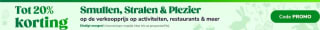 Tot 20% korting bij Groupon België
