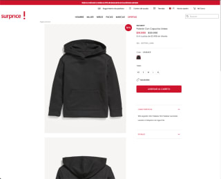 Polerón Con Capucha Unisex por solo $14.990