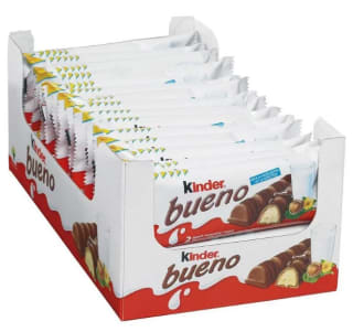 Pack de 30 unidades de Kinder Bueno por 13,99€