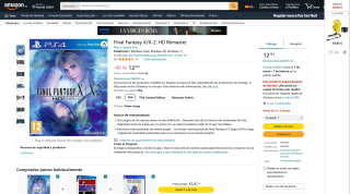 Final Fantasy X/X-2 HD Remaster PS4 por 12,39€