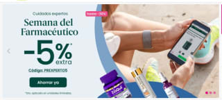 Hasta -30% y -5% descuento extra en semana del Farmacéutico Promofarma (compras +68€)