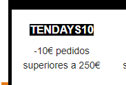 -10€ descuento en compras de +250€ en Ziwie