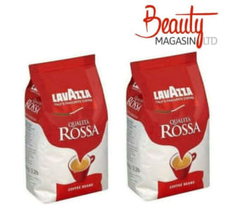 Garner 2 of 1kg Lavazza Qualita Rossa coffee beans at eBay as low as £18.22