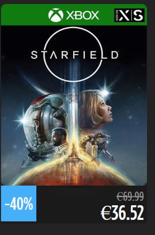 Starfield Standard Edition voor €36,52 bij Gamingdragons