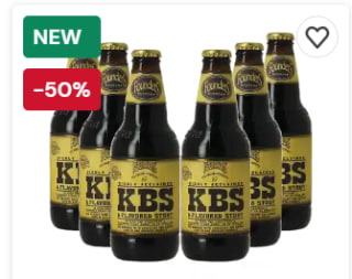 Tot 50% korting op diverse flessen en pakketten bier bij Hopt