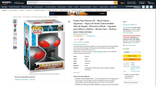 Funko Pop! Movies DC Black Manta Aquaman Figura de Vinilo Coleccionable por 7,92€