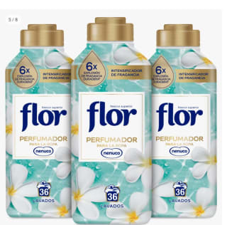 Flor Perfumador Para la Ropa Fragancia Azul, Rosa, Lavanda o Nenuco 3x 720ml, por 6,02€