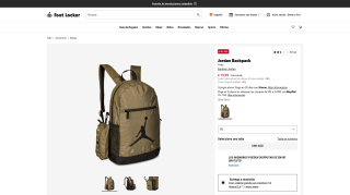 Jordan Backpack por 19,99€