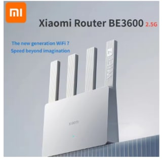 Routeur Wifi Xiaomi BE3600 - Wifi 7, Mesh, 2.5Gbps WAN, 3 ports Ethernet 1Gbps à 35,90€