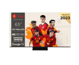 Smart TV MiniLED 65" TCL 65C805, 4K UHD por 699€