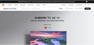 TV Xiaomi A2 50 à 289€