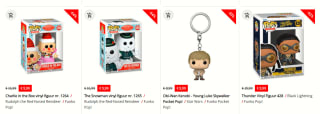 Divere Funko Pop! vanaf €5,99 + gratis mystery Funko Pop! bij je bestelling dmv code bij LargeLarge