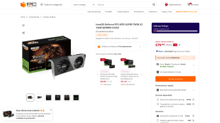 Inno3D GeForce RTX 4070 SUPER TWIN X2 por 579,99€