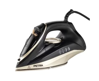Plancha de vapor de doble precisión Petra PF01480VD 2200W base cerámica por solo 12,73€