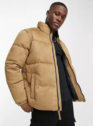 Hollister Chaqueta plumas de antelina por 58,12€