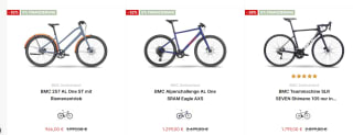 Tot 53% korting op BMC Fietsen tijdens de sale bij Staterabikes
