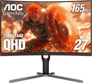 Monitor AOC CQ27G3S Curvo 27" por $3,762 | Descuento Amazon