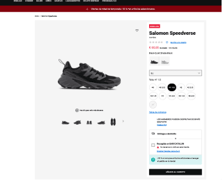 Zapatillas Salomon Speedverse Hombre por solo 60€