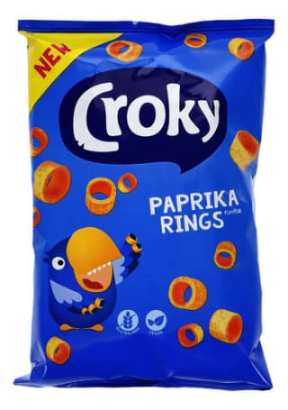 50% korting op Croky Rings chips bij Colruyt