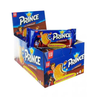Galletas PRINCIPE rellenas de chocolate, caja con 20 paquetes de 80g por 9.03€