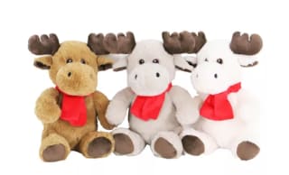 Kerstspeelgoed Rendier Assorti 32cm - Hondenspeelgoed voor €5,99