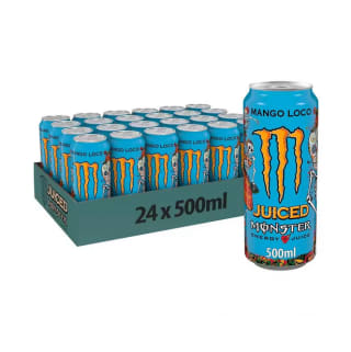 24 Latas MONSTER ENERGY Mango Loco 24 de 500 ml por solo 24,88€