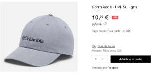 Gorra Columbia Roc II por 10.99€