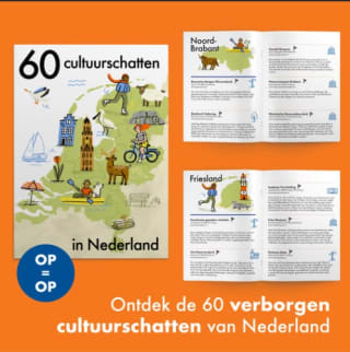 Gratis Cultuurschattenboekje van het Prins Bernhard Cultuurfonds