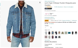 Chaqueta Levi's Type 3 Sherpa Trucker por 61,95€